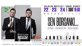 Benom konsert - Sen borsanki 2020| Беном концерт - Сен борсанки 2020