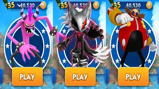 Sonic Dash - Infinite Unlocked vs All Bosses Zazz Eggman - All 60 Characters Unlocked Shadow Amy