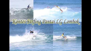 KONTES SURFING PANTAI LG LOMBOK
