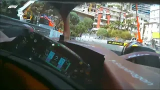 PRUEBA DE SALIDA CHARLES LECLERC COCKPIT CAMERA ONBOARD! GP MÓNACO F1 2022 - FP1