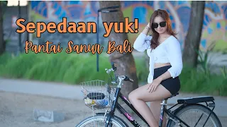 Sepedaan Sore di Pantai Sanur Yuk ‼️