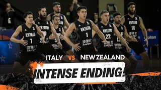 Italy vs New Zealand Final Minutes!/FIBA WC,2023