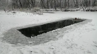 Зимнее плавание.