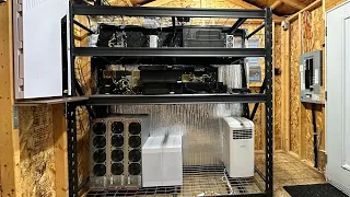 Crypto Mining Shed Final Install