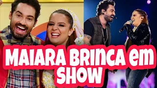 Maiara Brinca com Fernando Zor em show e surpreende os fãs. "Melhores momentos" #Tbt