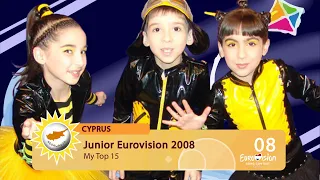 Junior Eurovision 2008 | My Top 15