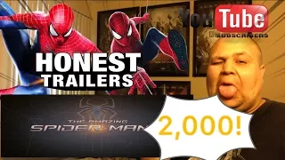 2K SUBSCRIBERS SPECIAL - Honest Trailers - The Amazing Spider-Man 2 REACTION!!