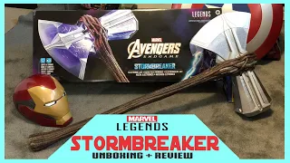 Hasbro Marvel Legends Stormbreaker - Early Unboxing and Review - Full Size Prop Replica