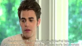 Interview with a Vampire - Paul Wesley Talks About Ian's Baby Blue Eyes [Altyazılı]