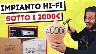 IMPIANTO HI-FI SOTTO I 2000€ 💰 Bowers & Wilkins 606 S2 | Yamaha R-N803D | Music Hall Classic