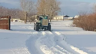 Зимние покатушки на т-150к