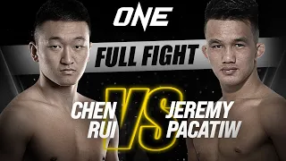 Chen Rui vs. Jeremy Pacatiw | ONE Championship Full Fight