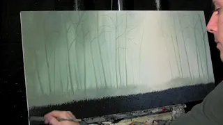 Time Lapse Surreal Painting The Misty Forest by Tim Gagnon http://www.timgagnonstudio.com