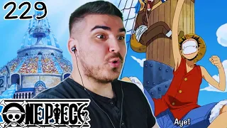 WATER 7 IS BEAUTIFUL!!! WE'RE GETTING A NEW CREWMATE?? ONE PIECE EPISODE 229 REACTION!!!