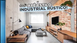 ELA FEZ UMA COZINHA DE RESTAURANTE NO APÊ ESTILO INDUSTRIAL feat. @_BaseArquitetura | GABY GARCIIA