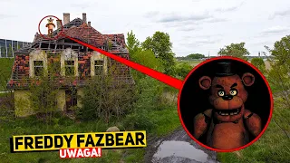 (FREDDY FAZBEAR JEST PRAWIDZWY) DRON UCHWYCIŁ FREDDY FAZBEAR W NAWIEDZONEJ PIZZERII! (UCIEKAJ!!)