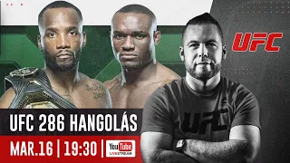 UFC 286: Edwards vs Usman 3 hangolás | Breakfist Live 2023.03.16