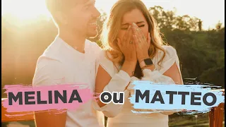 CHÁ REVELAÇÃO COM MÚSICA MELINA OU MATTEO? | GABY GARCIIA