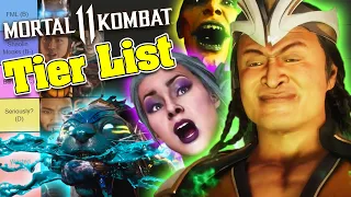 Mortal Kombat 11 Story Mode Tier List : Who SUCKS the most?