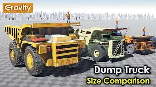 Dump Truck Size Comparison