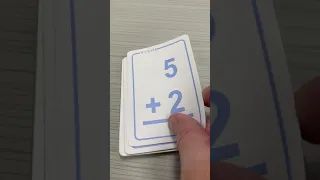 Addition flash cards practice