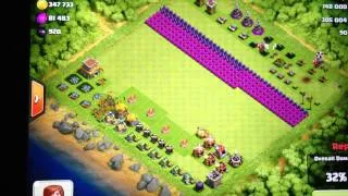 Clash of Clans - MY RECORD RAID (900k loot plus 1000 DE)