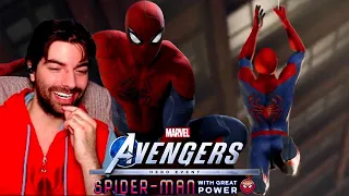 HE'S FINALLY HERE! | Marvel's Avengers - Spider-Man Reveal Trailer REACTION