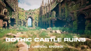 Gothic Castle Ruins UE5