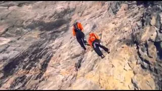 Base Jump Action In Norway