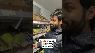 Veggie prices at an Indian grocery store in UK #veggies #vegetables #expensive #indian #food #foodie