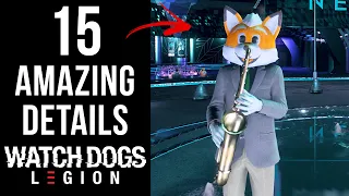 15 AMAZING Details in Watch Dogs: Legion