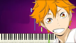 Haikyuu - Fly High (Season 2 OP 2) - PIANO TUTORIAL