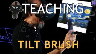 Teaching Tilt Brush: Exporting and Importing