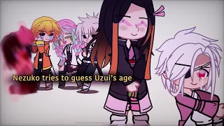 Nezuko tries to guess Uzui’s age// Demon Slayer// takes place after Swordsmith Villiage Arc//