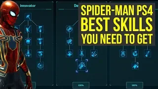 Spider Man PS4 Best Skills YOU SHOULD GET As Soon As Possible (Spiderman PS4 Best Skills)
