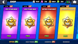 FANTASTIC FREE LEGENDARY STARR😱🔥 0 ACCOUNT 12 NEW BRAWLERS😱🔥 BRAWL STARS UPDATE!!