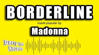 Madonna - Borderline (Karaoke Version)