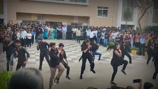 kurchi madata petti song dance performance in#mvsr#engineering#college#nadergul #subscribemychannel