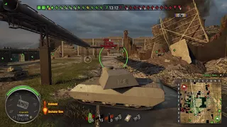 World of Tanks PS4 - Oluja1973 - VK 100.01 (P) on Pilsen - 6 Kills