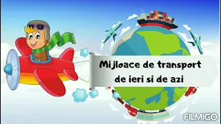 Mijloace de transport de ieri și de azi 🚘🚀|prezentare|cunoasterea mediului