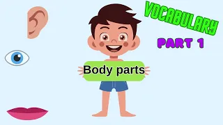 Body Parts Vocabulary | English for kids