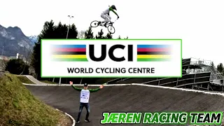 Riding at THE World Cycling Center in Aigle