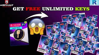 GET FREE UNLIMITED KEYS IN ASPHALT 9 | HOW TO GET FREE KEYS IN ASPHALT 9 | ASPHALT 9.