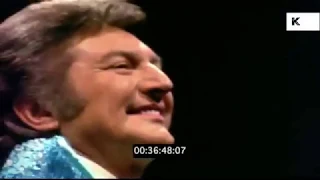 1972 Liberace Pianist Performs Onstage | Premium Footage