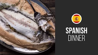 Salt Crusted Sea Bass || Around the World: Spanish Dinner || Gastrolab
