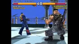 Tekken 5 | Gameplay - Hwoarang versus Jack-5 | Sony PlayStation 2 (PS2) | Fullscreen