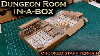 Tips & Tricks #21 : Another mini-dungeon in a box (dnd terrain)