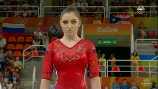(NBC) Aliya Mustafina UB TF 2016 Olympics