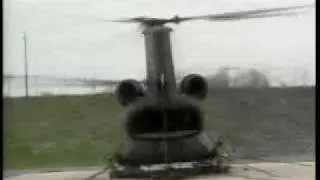 CH-47 Chinook Breaks Up!!!