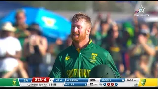 SA v AUS 4th ODI | Klassy Klaasen's Incredible 174 off 83 | Highlights